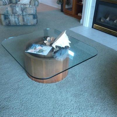 Teak and Glass Coffee table