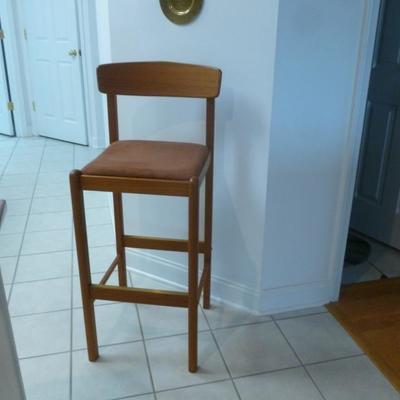 Teak barstool #2