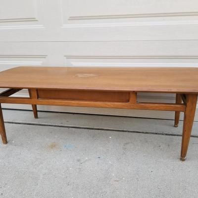 Vintage Wooden Coffee Table Lot #13-048