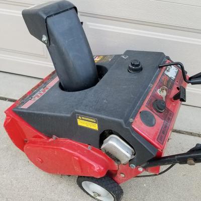 Small 3/2 2-Cycle Snow Blower Lot #13-049