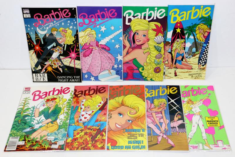 vintage barbie books