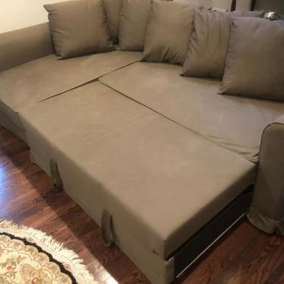Ikea Moheda Pull-Out Sectional Sofa