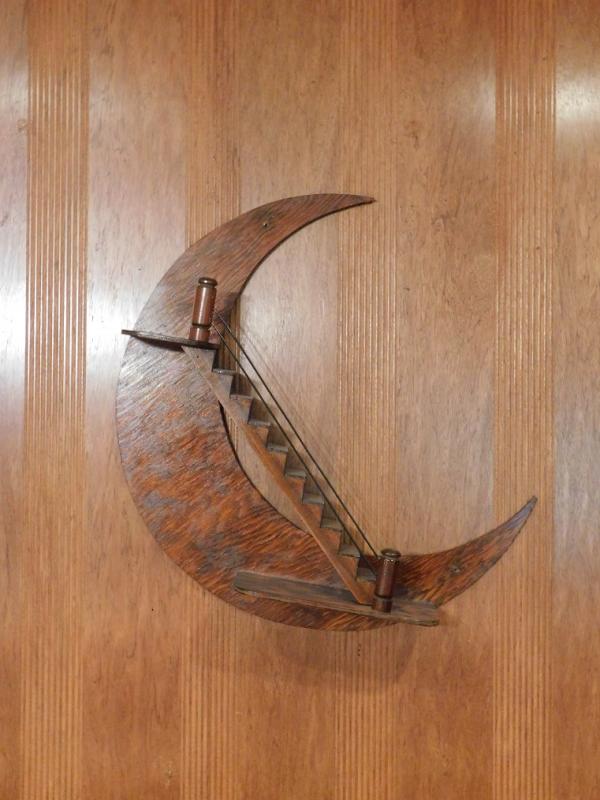 Wooden Crescent Moon shelf hotsell