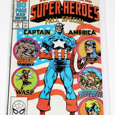 Marvel Super-Heroes 1990 80-Page Fall & Winter Special Comics Lot #612-38