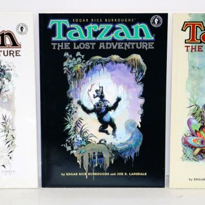 TARZAN The Lost Adventure #1 2 3 Dark Horse Comics Set #-612-14