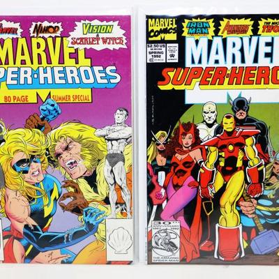 Marvel Super-Heroes 1992 80-Page Spring & Summer Special Comics Lot #612-36