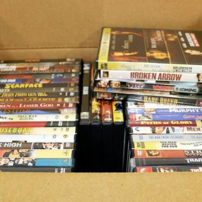DVD Movies Lot of 50 - Classic Titles - All Original & Mint #612-03