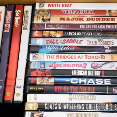 DVD Movies Lot of 50 - Classic Titles - All Original & Mint #612-04