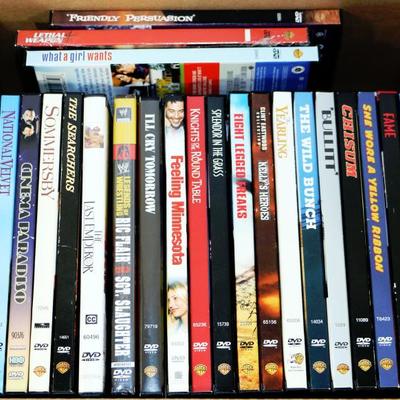DVD Movies Lot of 25 - All Original & Mint Condition #612-01