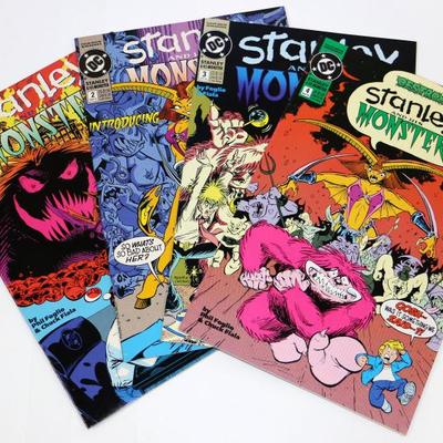 DC Comics Stanley And His Monster #1-4 Complete Mini Series Lot #612-29