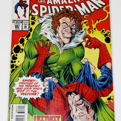 THE AMAZING SPIDER-MAN #354 #381 #387 - 3 Marvel Comics Lot #612-31