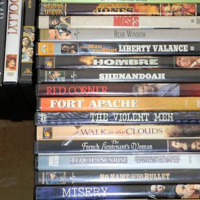 DVD Movies Lot of 50 - Classic Titles - All Original & Mint #612-05