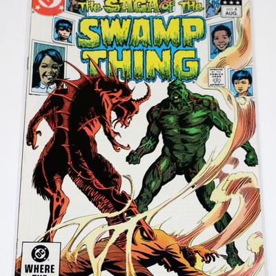 The Saga of The SWAMP THING #4 #5 #6 DC Comics Set Lot #612-34
