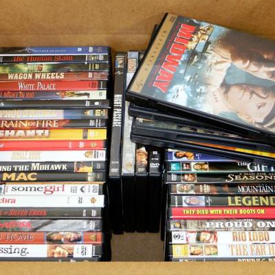 DVD Movies Lot of 50 - Classic Titles - All Original & Mint #612-02