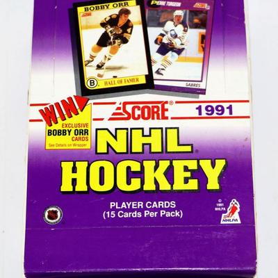 1991 Score NHL HOCKEY Players Cards - Complete Pack Lot #612-53