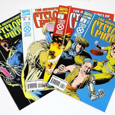 Marvel Comics The Adventures of Cyclops and Phoenix #1-4 Complete Set #612-28
