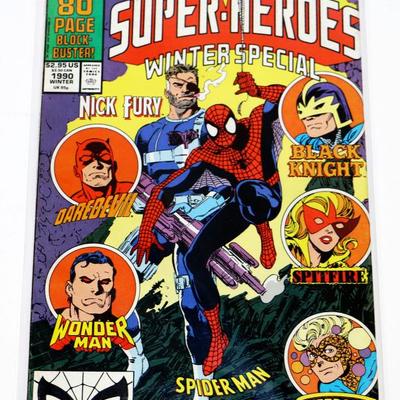 Marvel Super-Heroes 1990 80-Page Fall & Winter Special Comics Lot #612-38