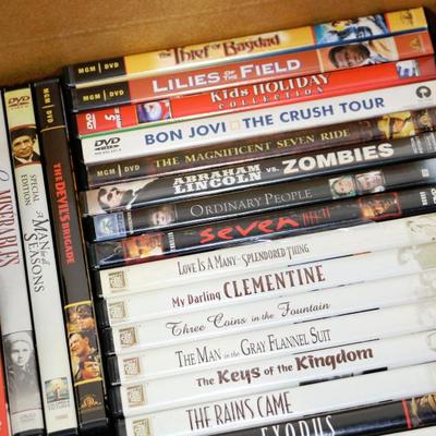DVD Movies Lot of 50 - Classic Titles - All Original & Mint #612-06