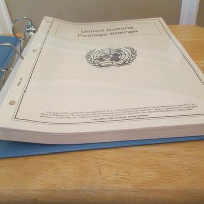 Lot # 111 - Mystic United Nations Album Unwrapped Pages