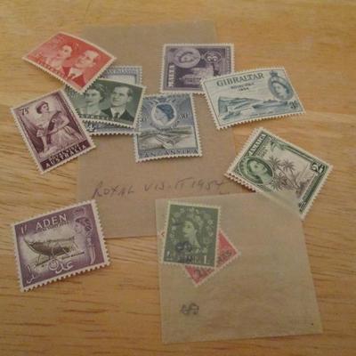 Lot # 83 - Royal Visit 1954 Stamps