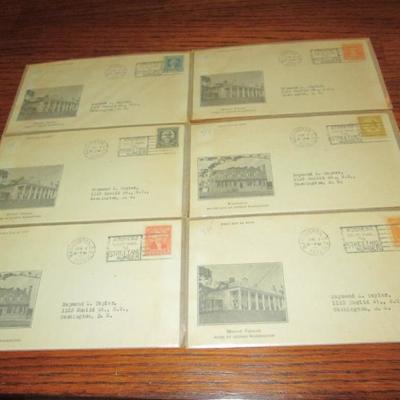 Lot # 30 - First Day Issue Wakefield Birthplace of George Washington Covers