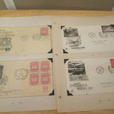 Lot # 119 - Various United Nations First Day Covers 