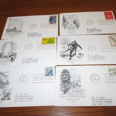 Lot # 45 - (41) Covers 1960 - 1966 First Day Issues