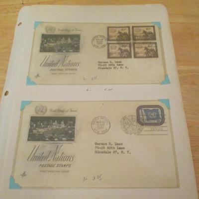 Lot # 118 - Various Israel & United Nations Covers 