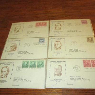 Lot # 22 - 1940 USA Famous American Covers
