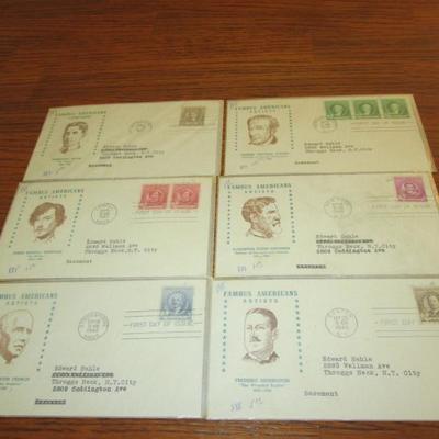 Lot # 22 - 1940 USA Famous American Covers