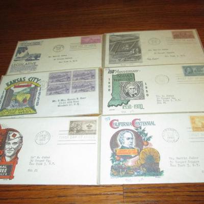 Lot # 20 - (70) Cover 1948 - 1951 First Day Covers