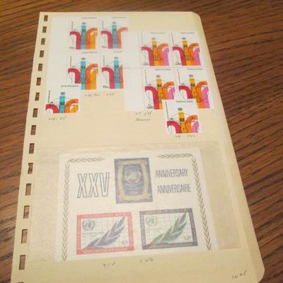 Lot # 74 - United Nations Stamps