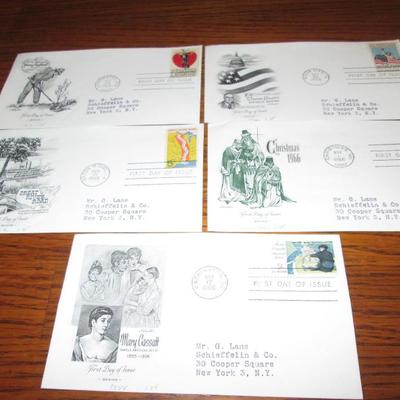 Lot # 45 - (41) Covers 1960 - 1966 First Day Issues