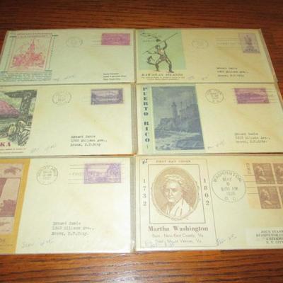 Lot # 25 - (56) 1935 - 1939 Covers Including First Days
