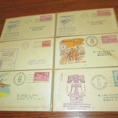 Lot # 42 - (29) Covers - 1941 - 1978  - 1 postcard