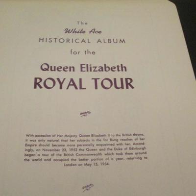 110 - White Ace Coronation Queen Elizabeth II & Royal Tour Stamps