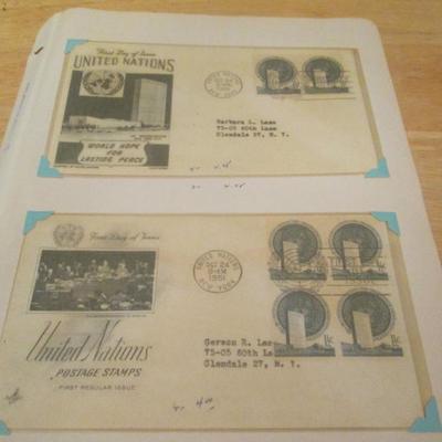 Lot # 118 - Various Israel & United Nations Covers 