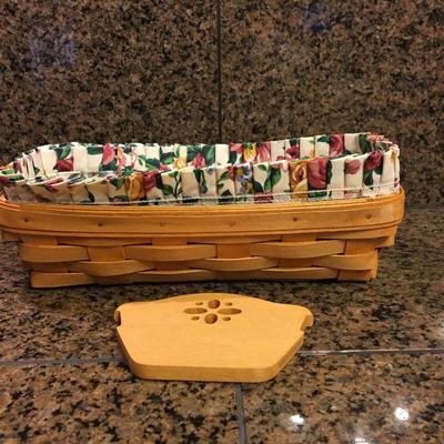 Longaberger Bread Baskets with liners