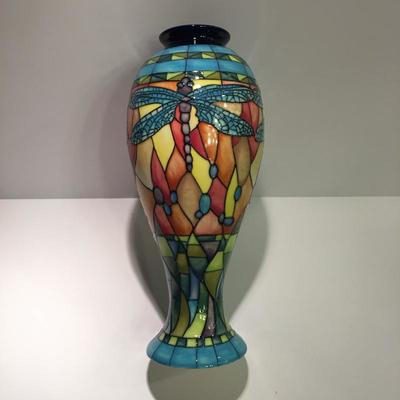 Old Tupton Ware Dragonfly vase