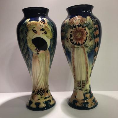Old Tupton ware vases pair