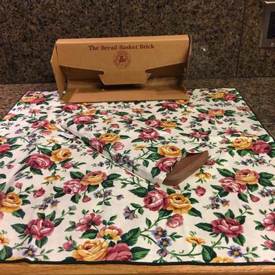 Longaberger Bread Basket Plate