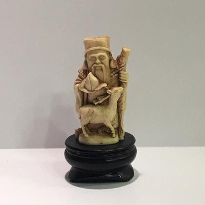 Carved imitation Ivory