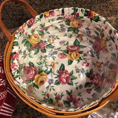 Longaberger Handwoven Basket