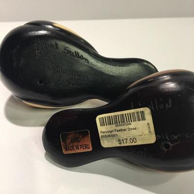Vintage Miguel Sullon Paz artist hand made birds!