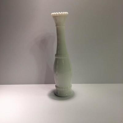 Vintage milk glass vase