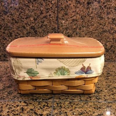 Longaberger Address index cards and basketâ€”brand new