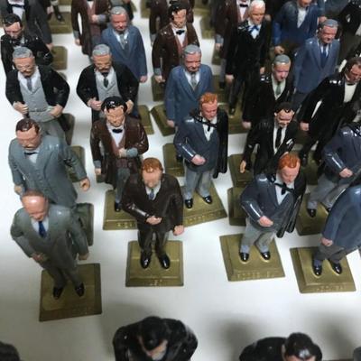 Marx toys U.S. president painted plastic figurines