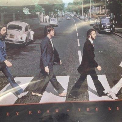 Abbey Road poster (The Beatles)