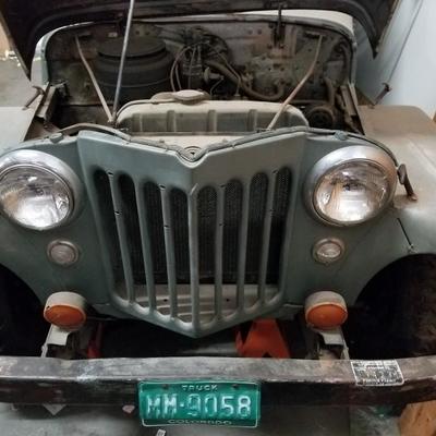 1955 Willys Jeep 4x4 6 Cylinder Pickup Truck