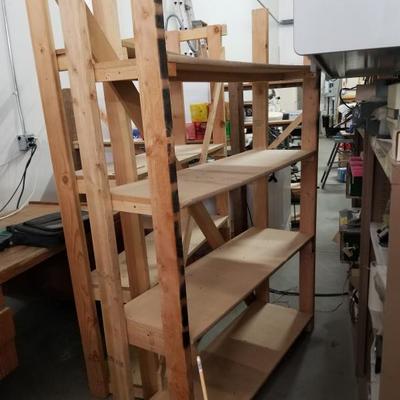 6 ft 4 Shelf Handmade Storage Rack A-35